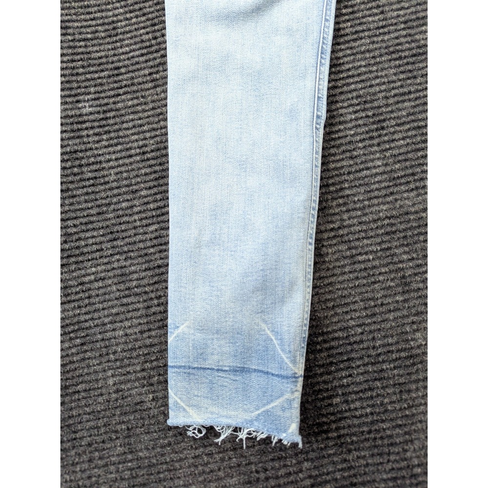 Express Stretch Denim Perfect Ankle High Rise Jeans Womens 2S Blue Cotton Skinny - Picture 10 of 16